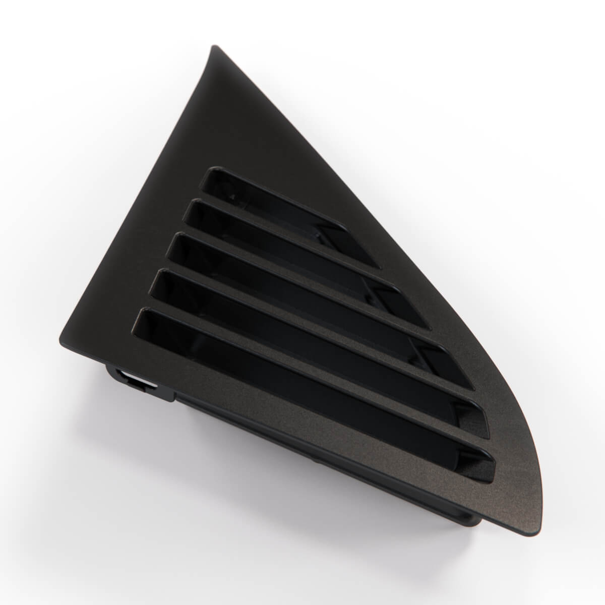 Toyota MR2 SW20 Small Rear Window Vent Trim Black Left or Right — view 2