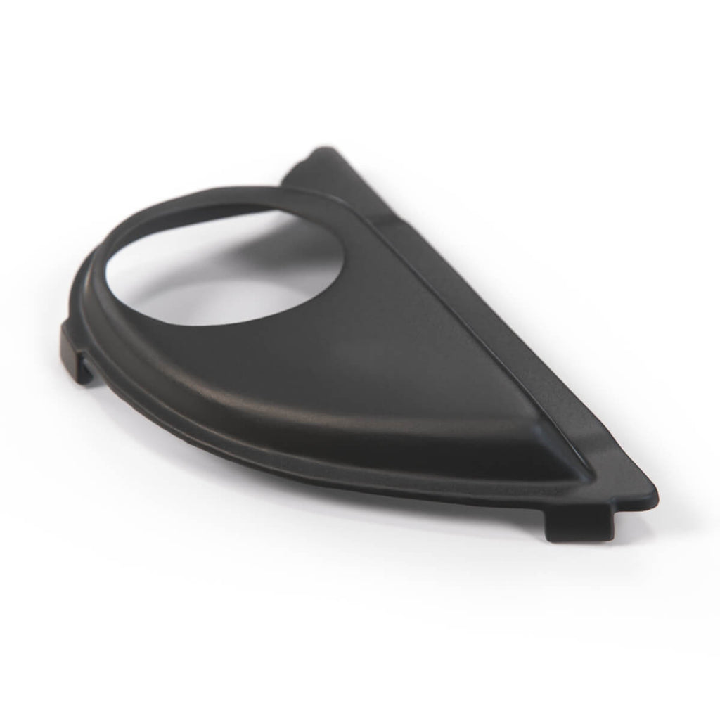 Toyota A80 Supra Targa Windshield Header Protector Black Left or Right — view 2
