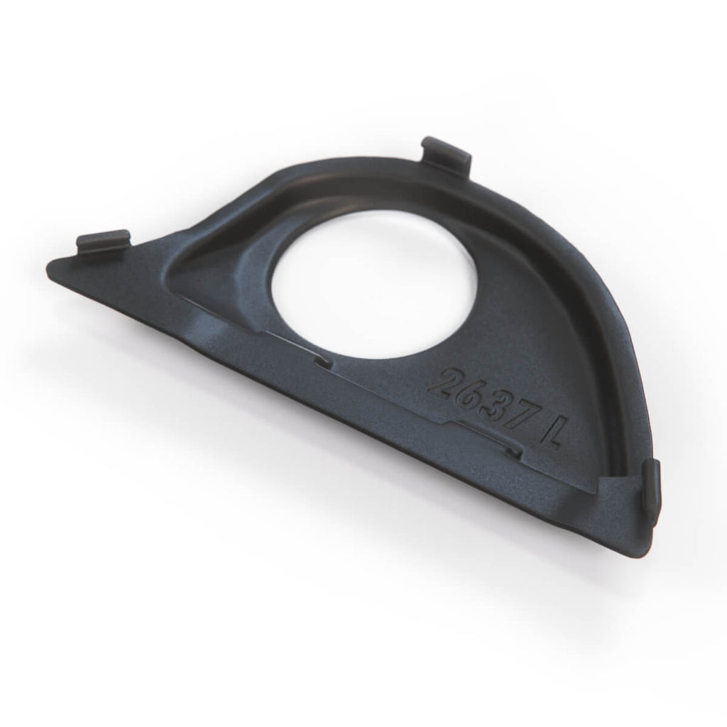 Toyota A80 Supra Targa Windshield Header Protector Black Left or Right — view 3