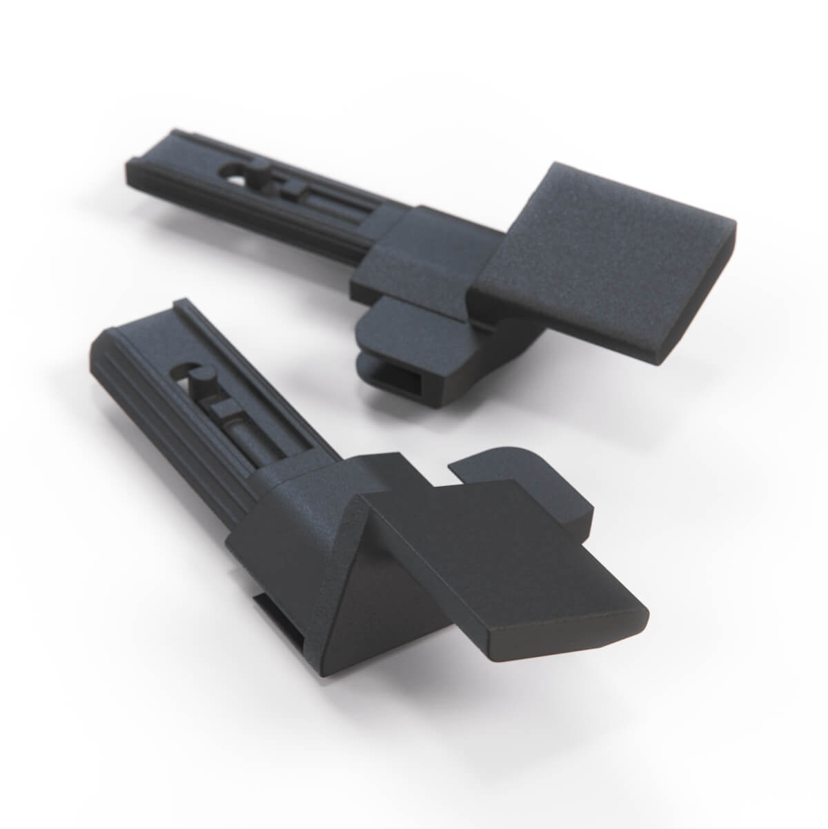 Volkswagen Passat B8 Trunk Curtain Hook Set Black Left or Right (3G9867899) — view 3