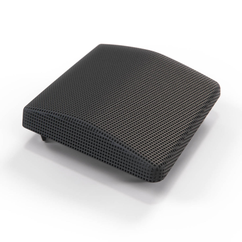 Volkswagen Corrado Dashboard Speaker Cover Black Left or Right (535857209 / 535857210) — view 2