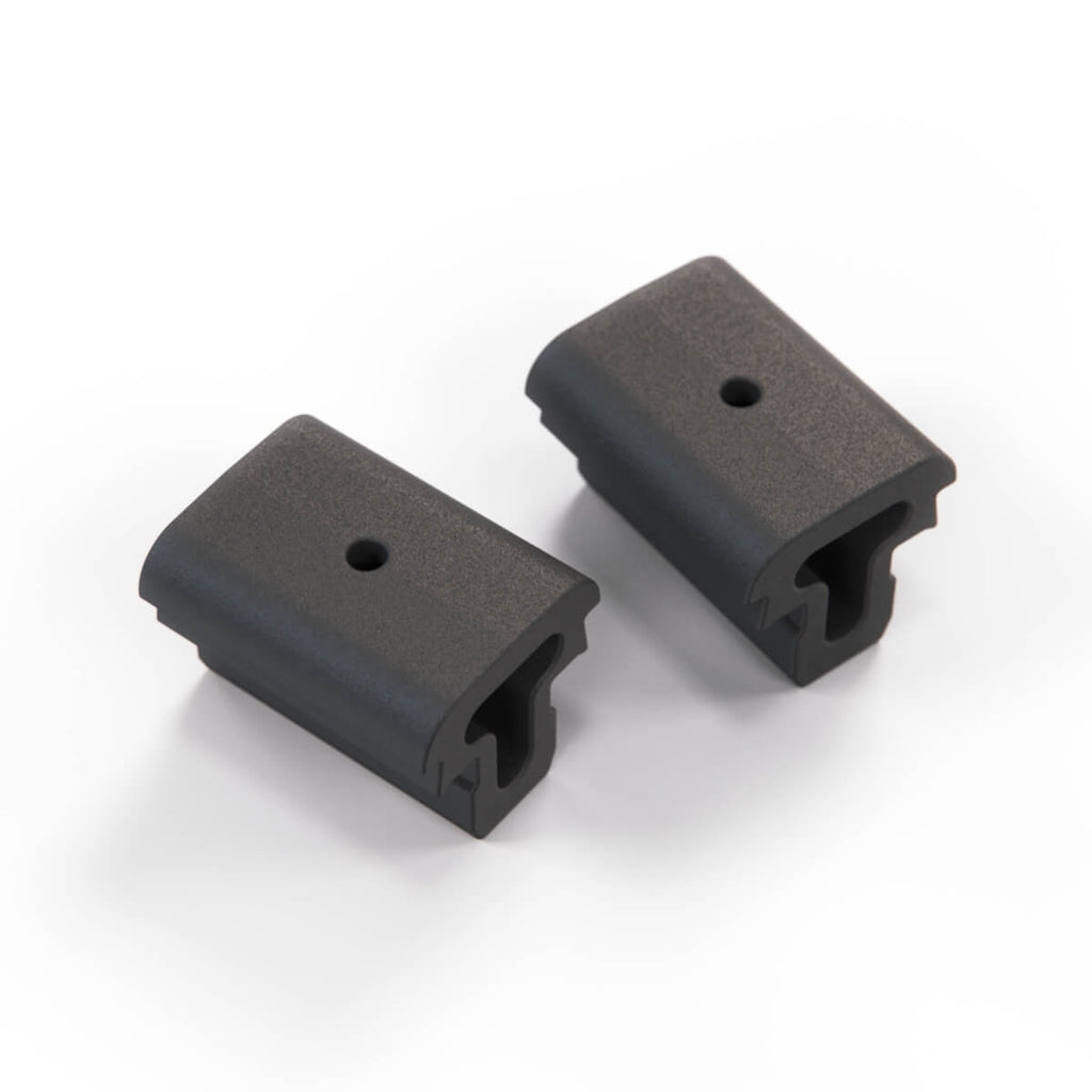 Volkswagen Corrado Parcel Shelf Stop Buffer Set of 2 Black (535867815A) — view 4