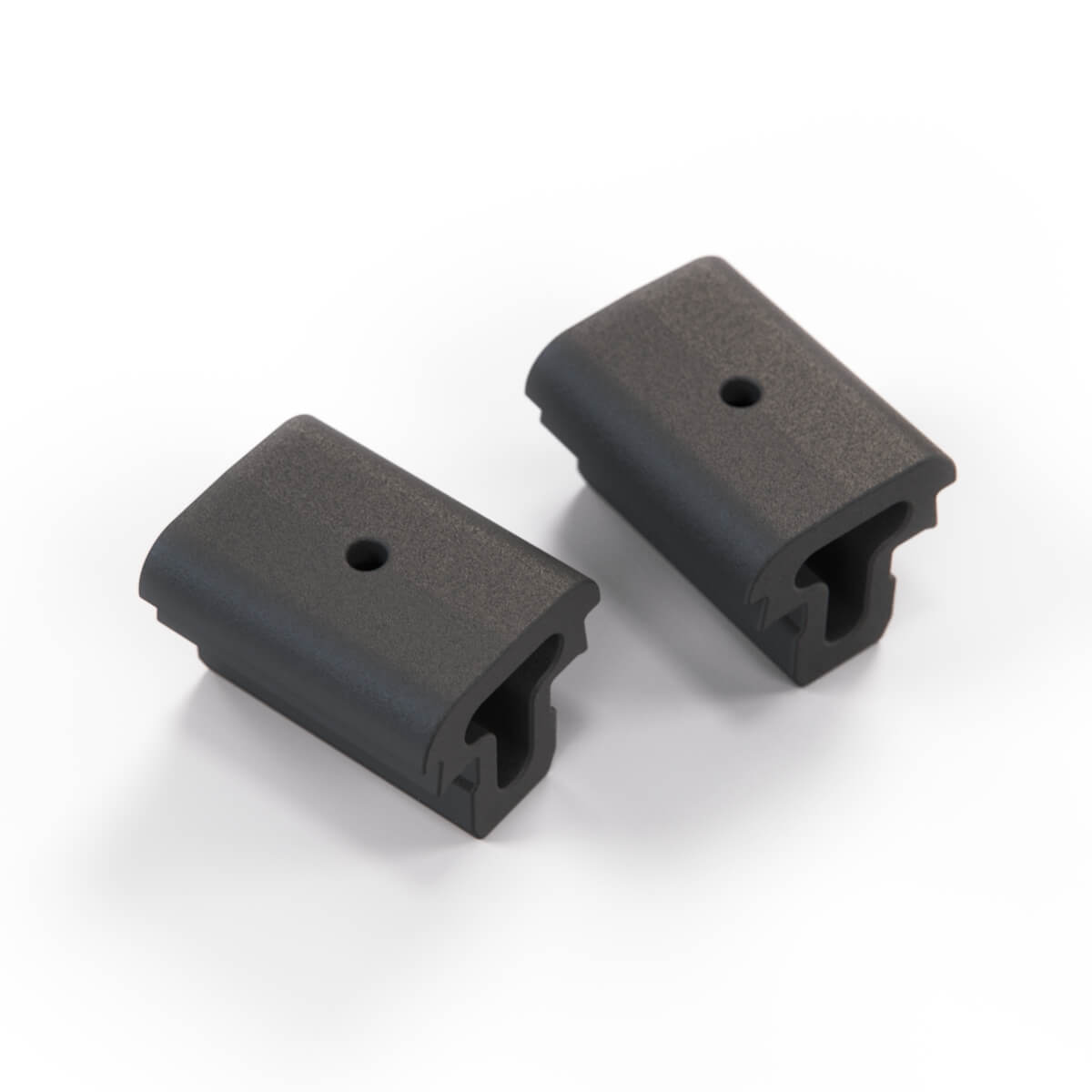 Volkswagen Corrado Parcel Shelf Stop Buffer Set of 2 Black (535867815A) — view 4