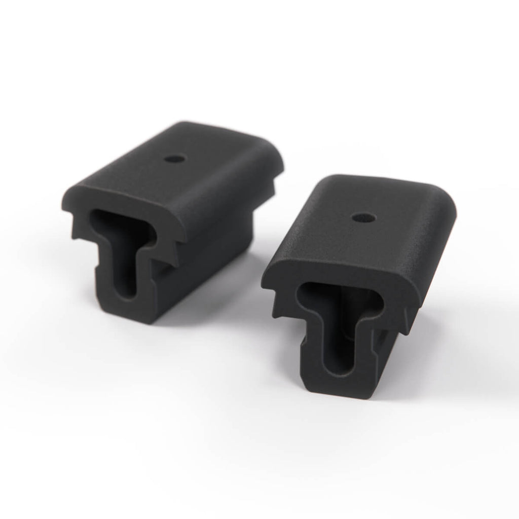 Volkswagen Corrado Parcel Shelf Stop Buffer Set of 2 Black (535867815A)
