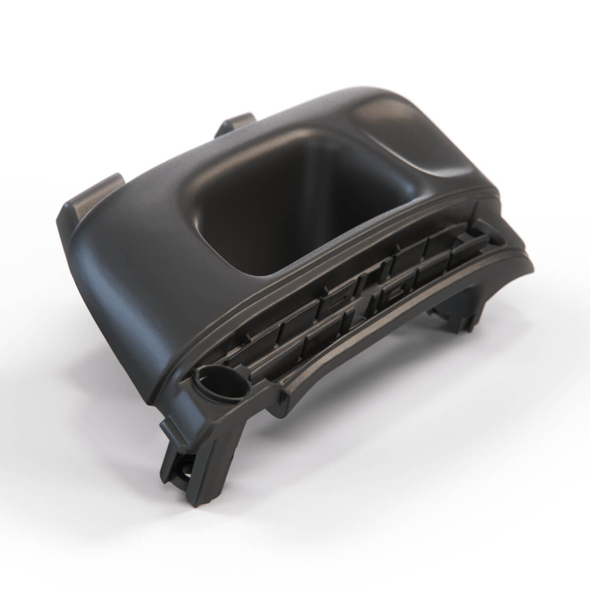 Volkswagen Corrado Passenger Side Inner Door Handle Trim LHD or RHD Black — view 2
