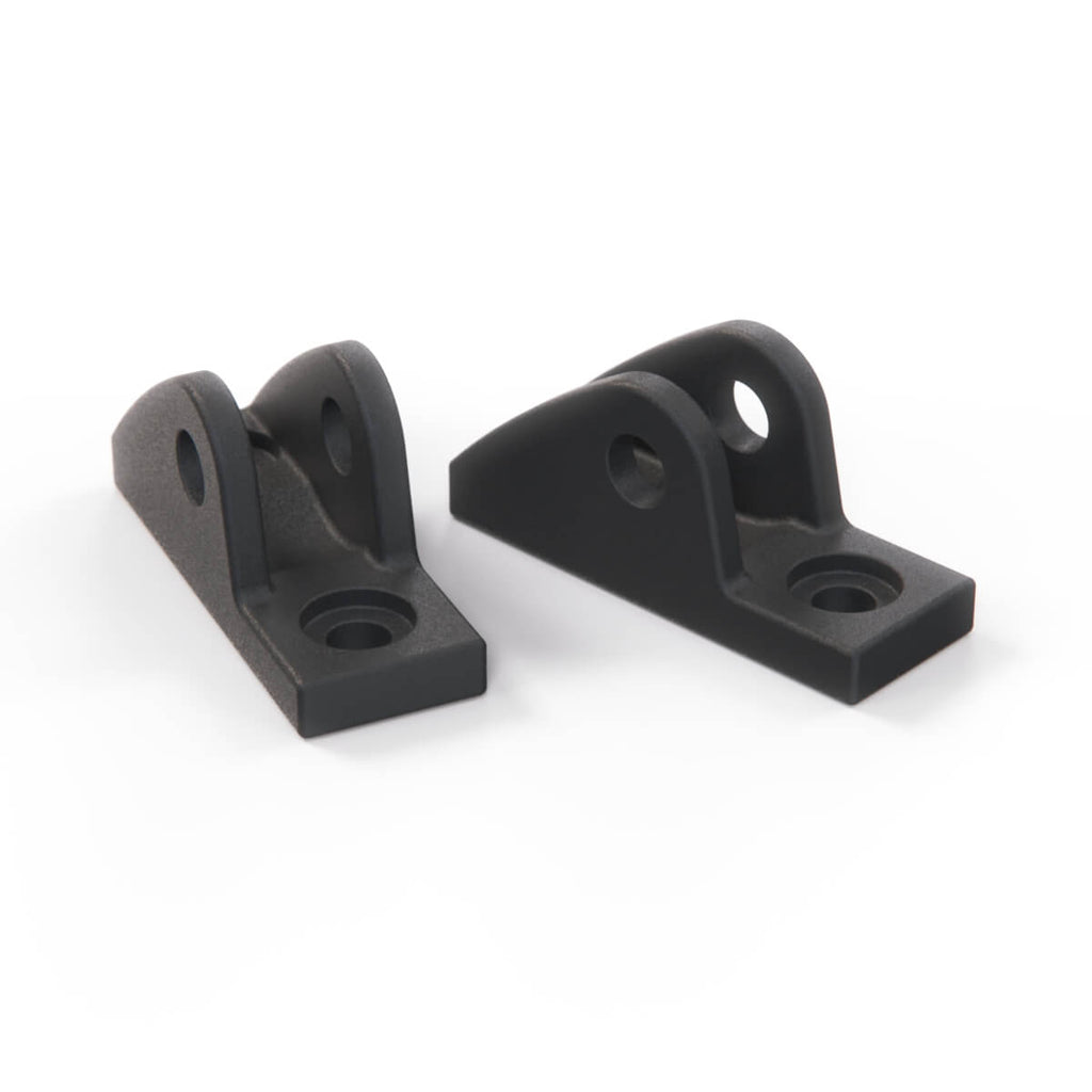 Volkswagen Corrado Scirocco Tailgate Lid Actuator Bracket Set of 2 Black (533827331) — view 3