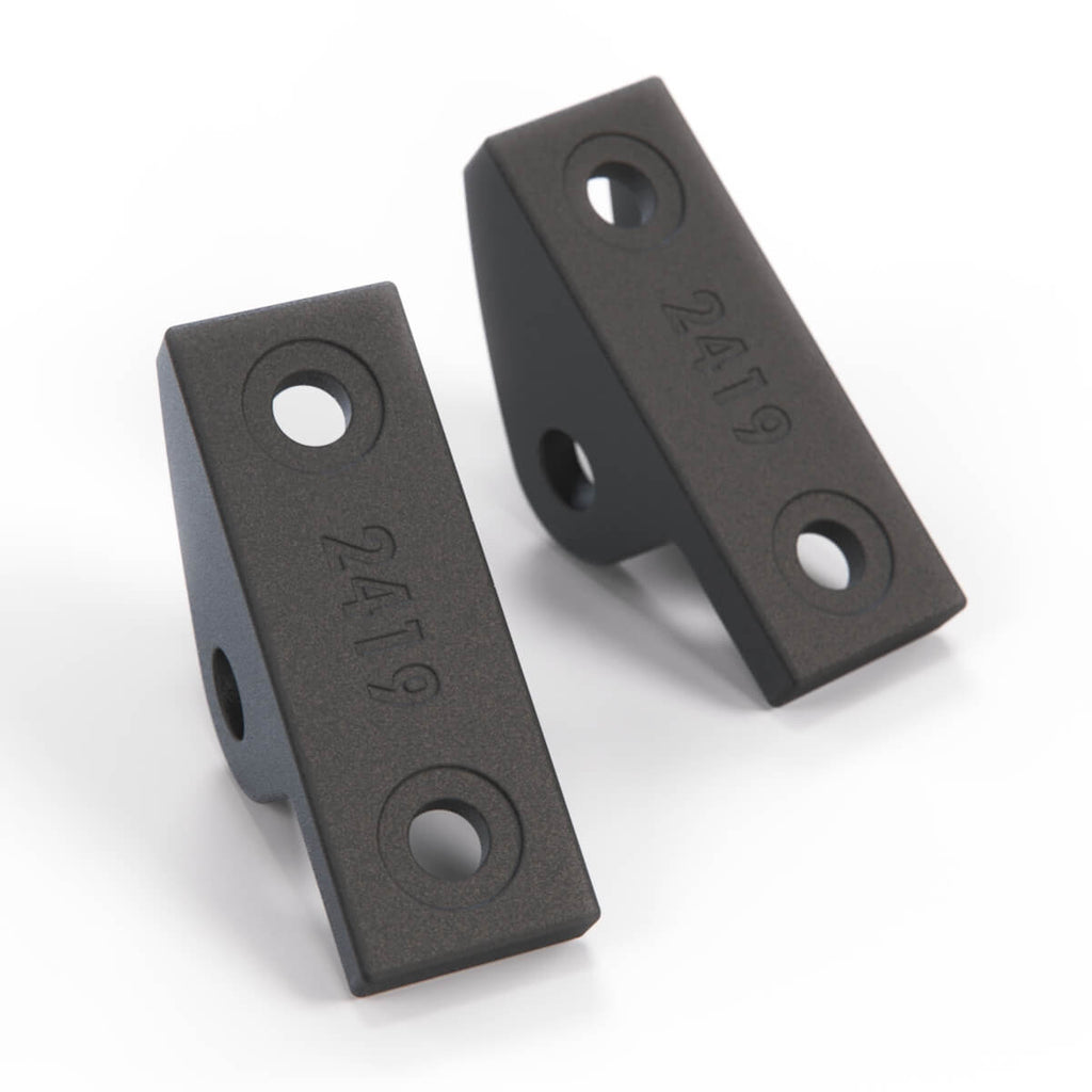 Volkswagen Corrado Scirocco Tailgate Lid Actuator Bracket Set of 2 Black (533827331) — view 4