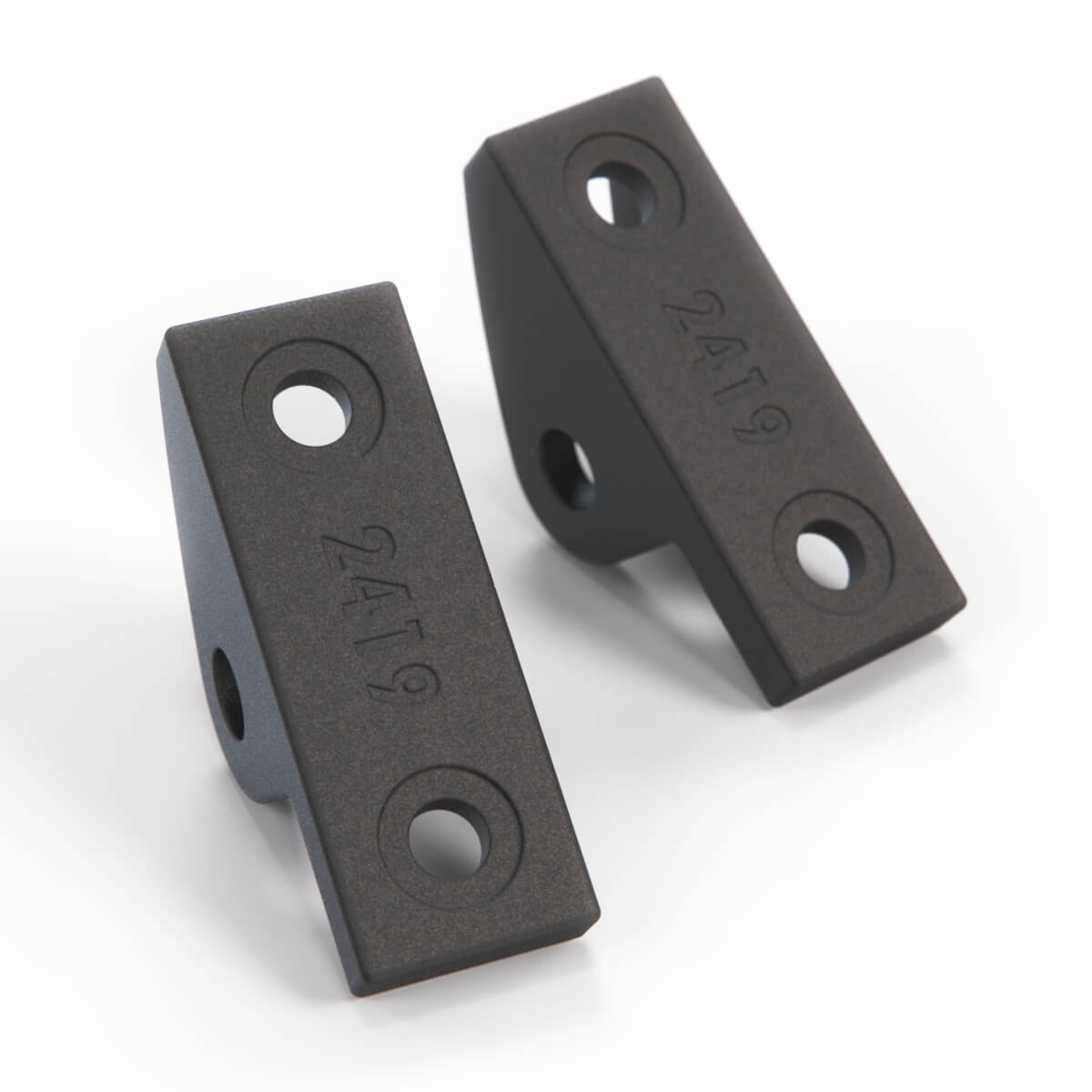 Volkswagen Corrado Scirocco Tailgate Lid Actuator Bracket Set of 2 Black (533827331) — view 4
