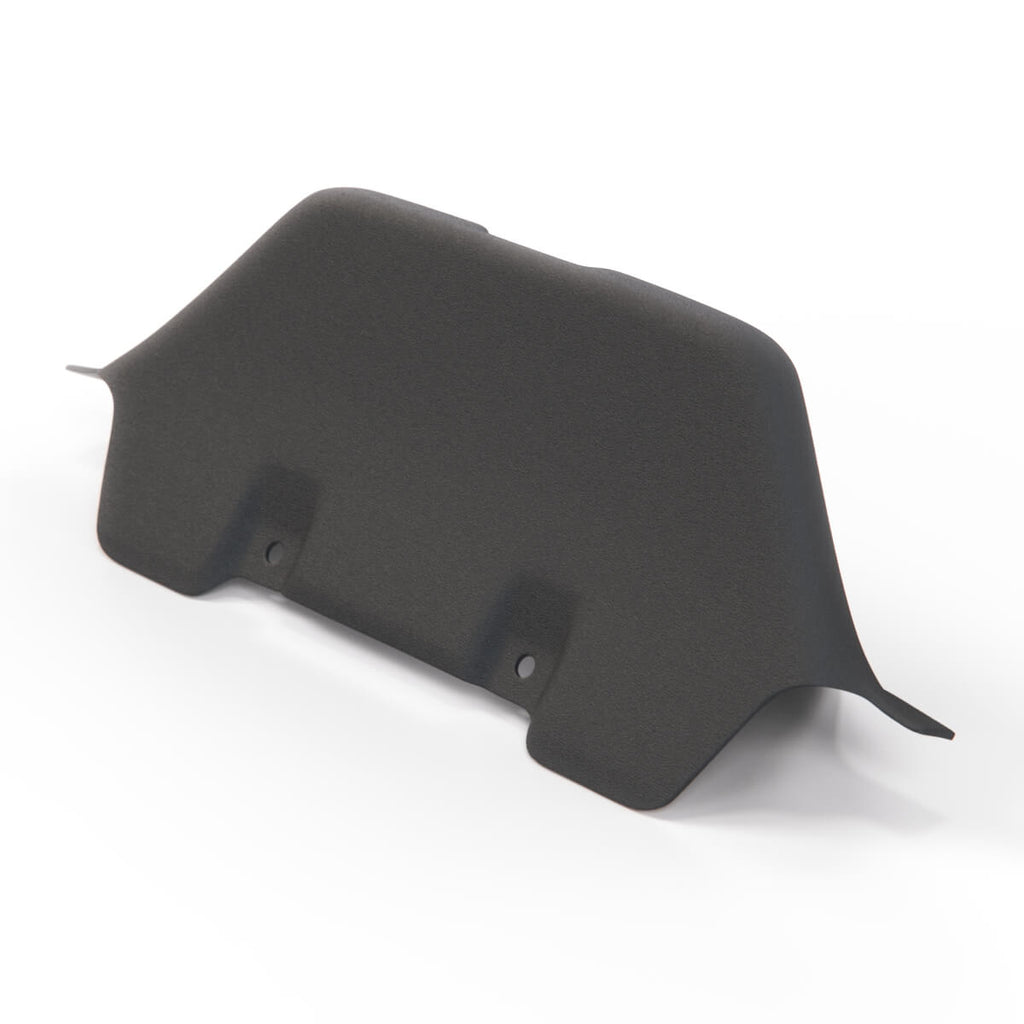 Volkswagen Corrado Tailgate Lock Cover Trim Black (535867601) — view 4