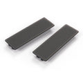 Volkswagen Golf Jetta Mk2 Side Door Badge Trim Set of 2 Black (165853714)