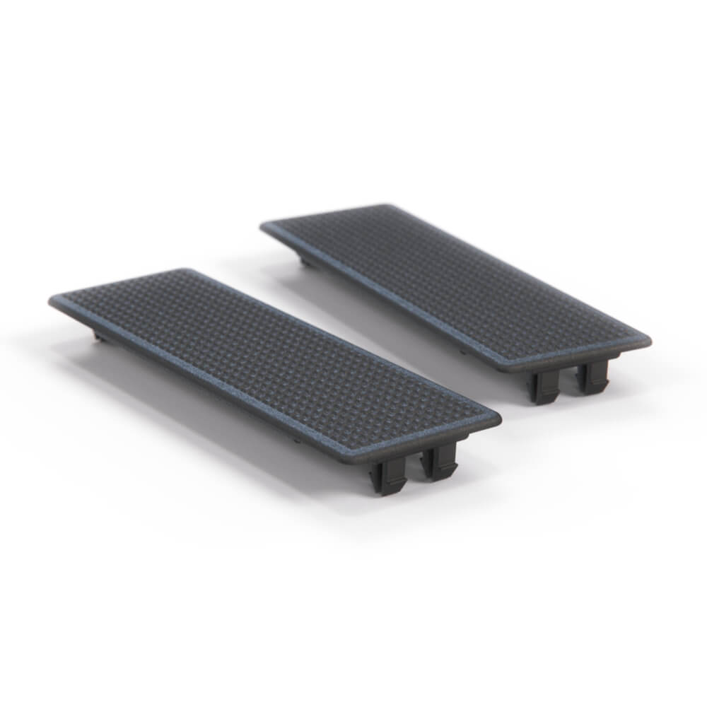 Volkswagen Golf Jetta Mk2 Side Door Badge Trim Set of 2 Black (165853714) — view 4
