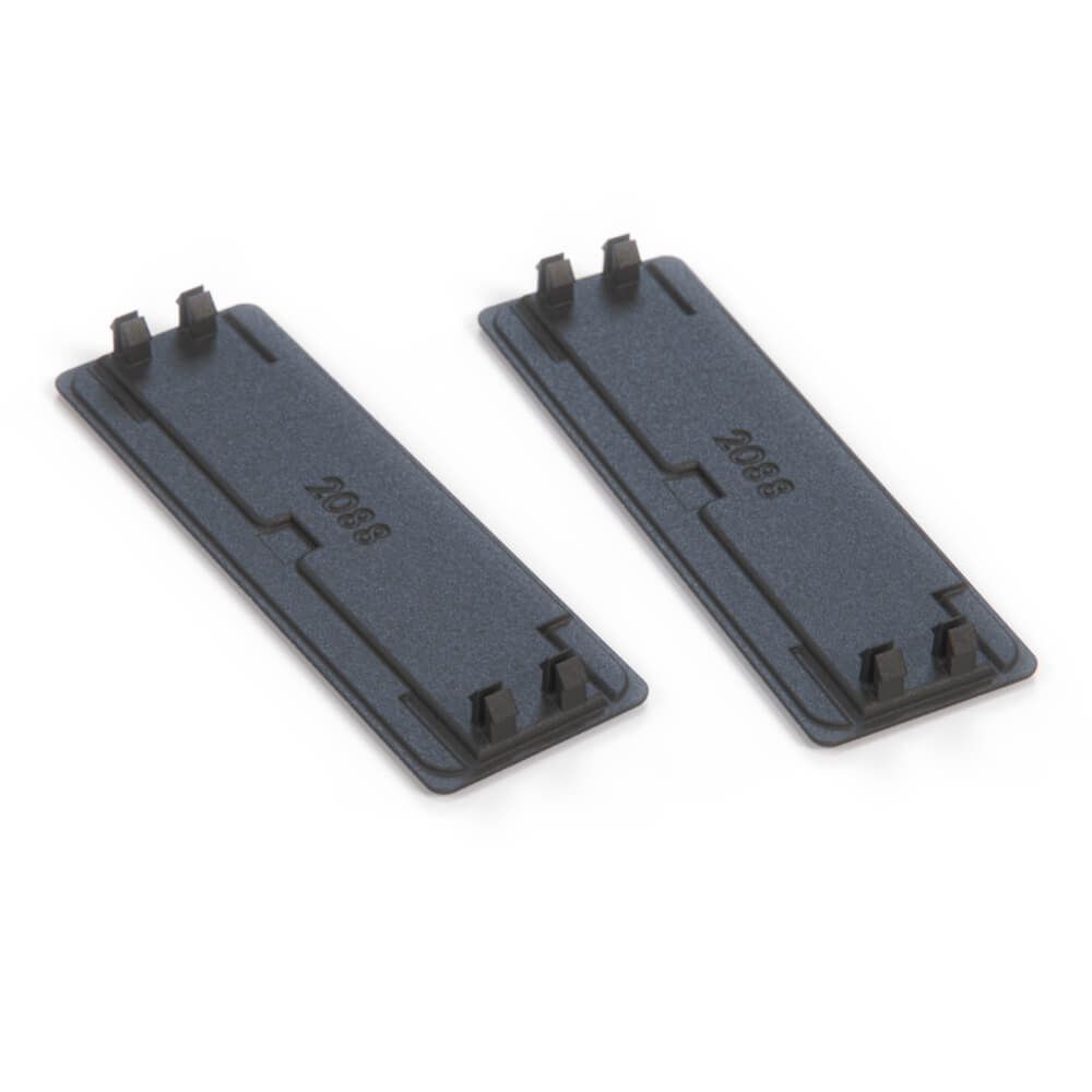 Volkswagen Golf Jetta Mk2 Side Door Badge Trim Set of 2 Black (165853714) — view 3