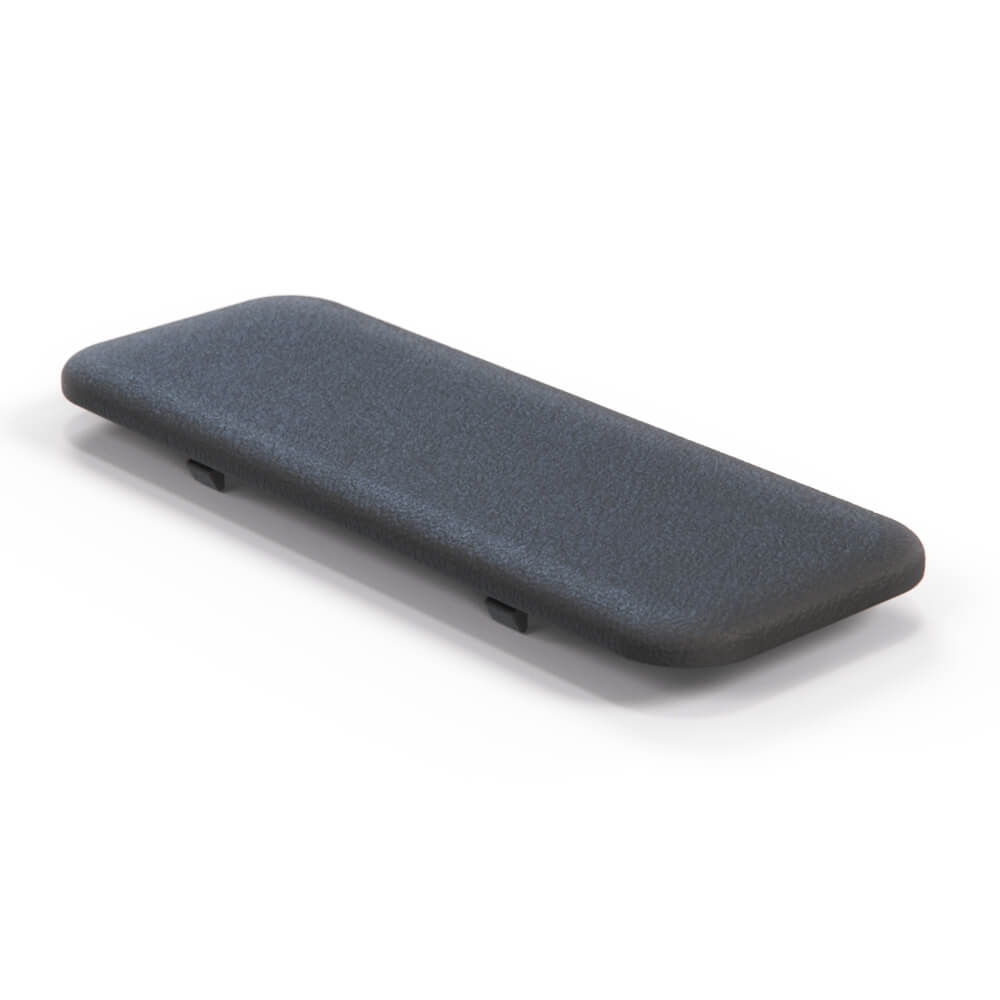 Volkswagen Golf Rabbit Mk1 Tailgate Light Bulb Access Cover Trim Black (171827645) — view 4