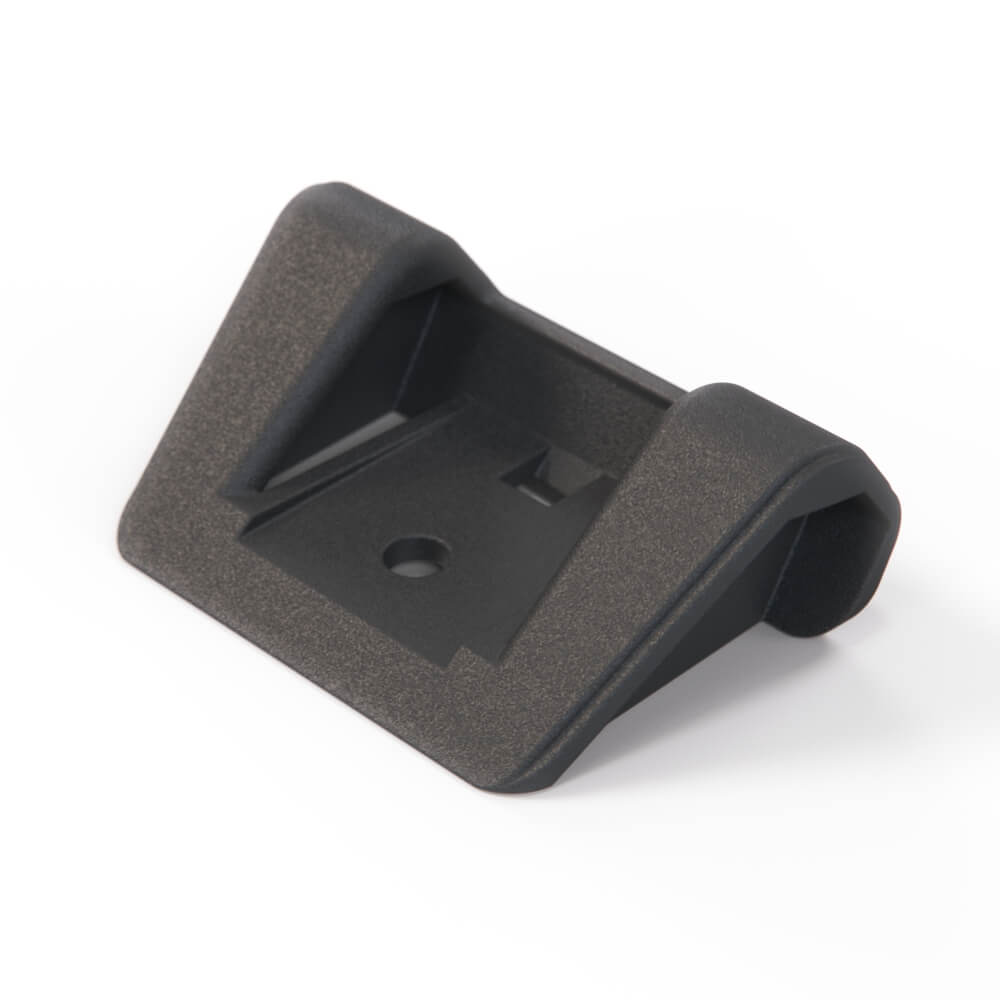 Volkswagen Polo Mk2 86c Glove Box Lock Trim Black (867857929) — view 2