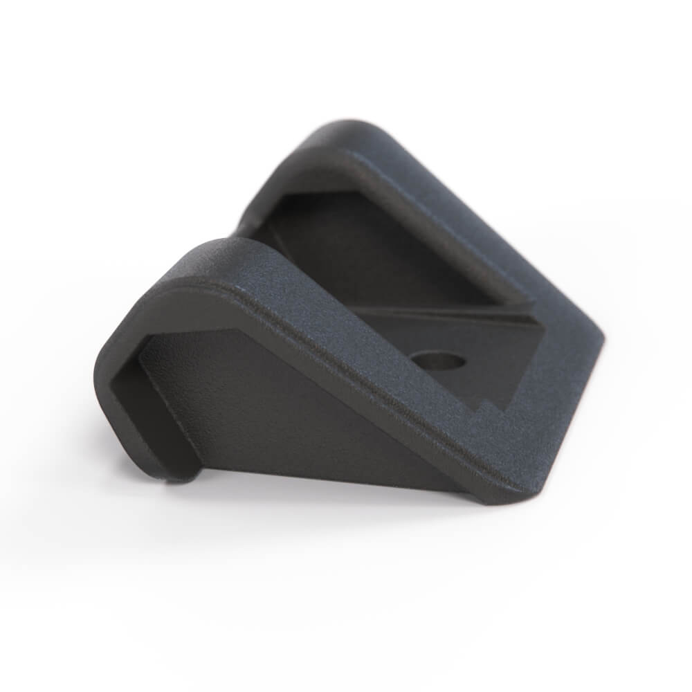 Volkswagen Polo Mk2 86c Glove Box Lock Trim Black (867857929) — view 4