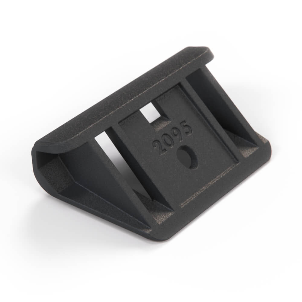 Volkswagen Polo Mk2 86c Glove Box Lock Trim Black (867857929) — view 3