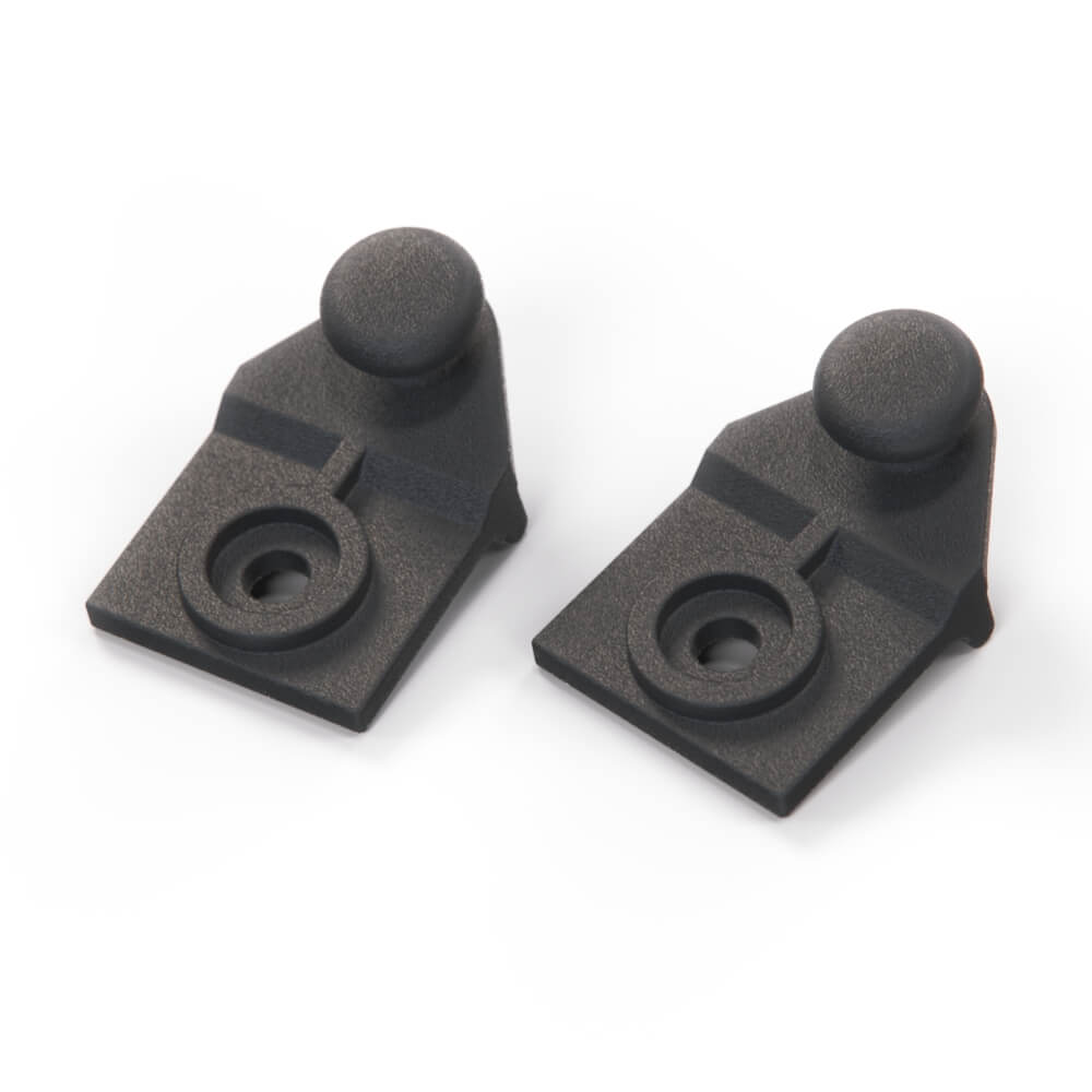 Volkswagen Scirocco Mk2 Parcel Shelf Hook Clip Set of 2 Black (533867777)