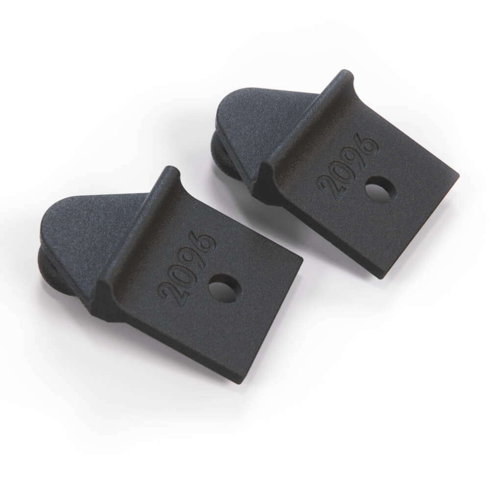 Volkswagen Scirocco Mk2 Parcel Shelf Hook Clip Set of 2 Black (533867777) — view 3