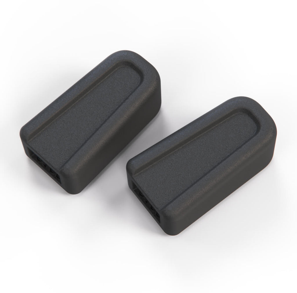 Volvo 140 Inner Door Handle Set of 2 Black — view 2