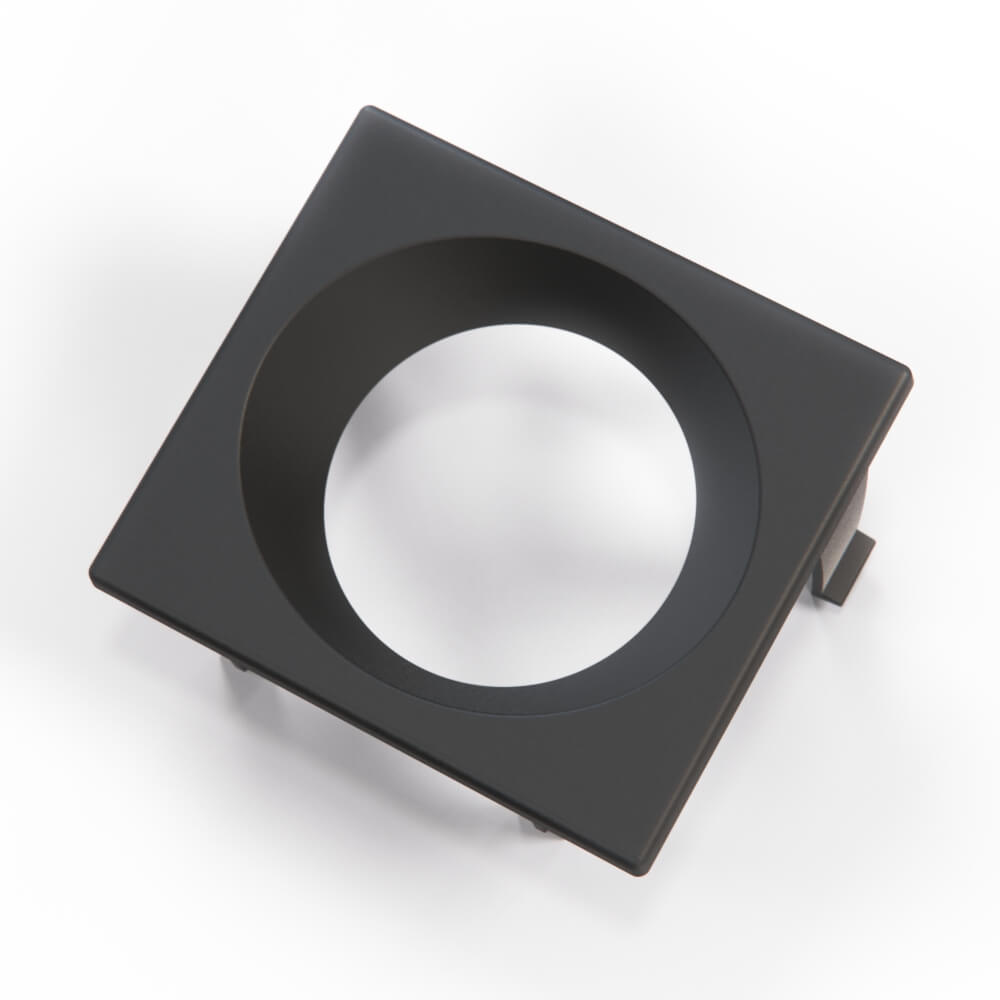 Volvo 240 Dashboard Turbo Gauge Bezel Trim Black (1259730) — view 4