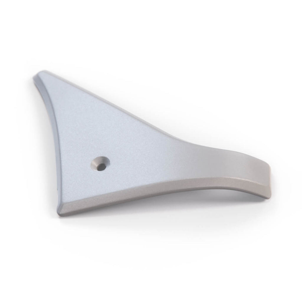 Volvo 240 C-pillar Roof Joint Corner Moulding Trim Primed Left or Right — view 2