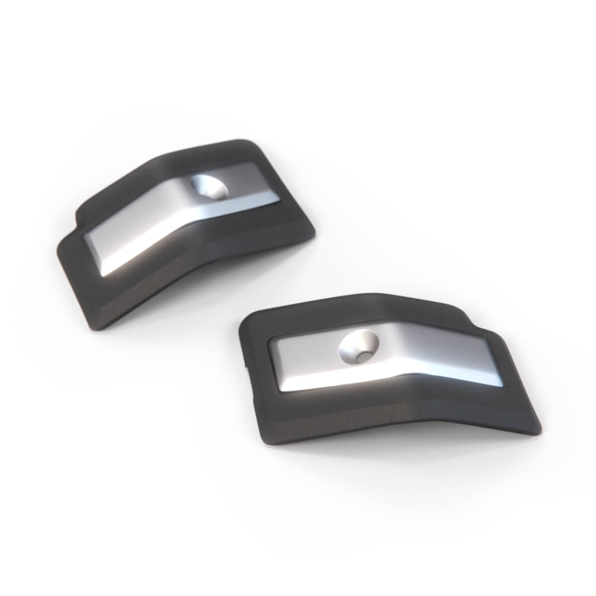 Volvo 245 Station Wagon Roof Rear Corner Trim Black Chrome Left or Right