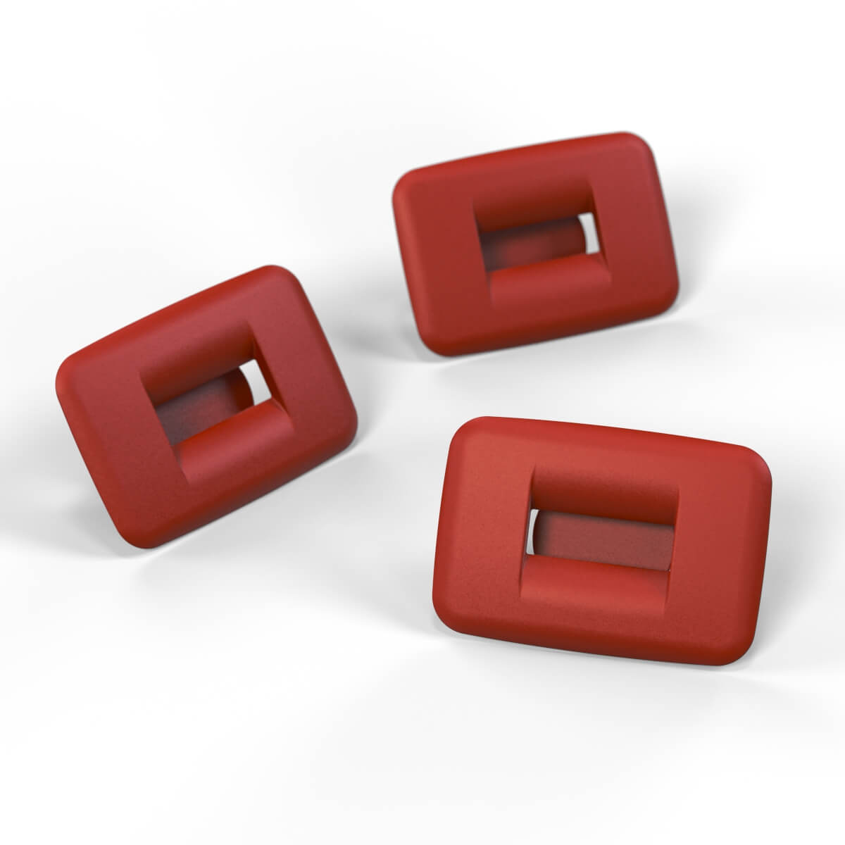 Volvo 850 940 960 S90 Interior Roof Headliner Clip Set Of 3 All Colours 9137959 — Red (Volvo)