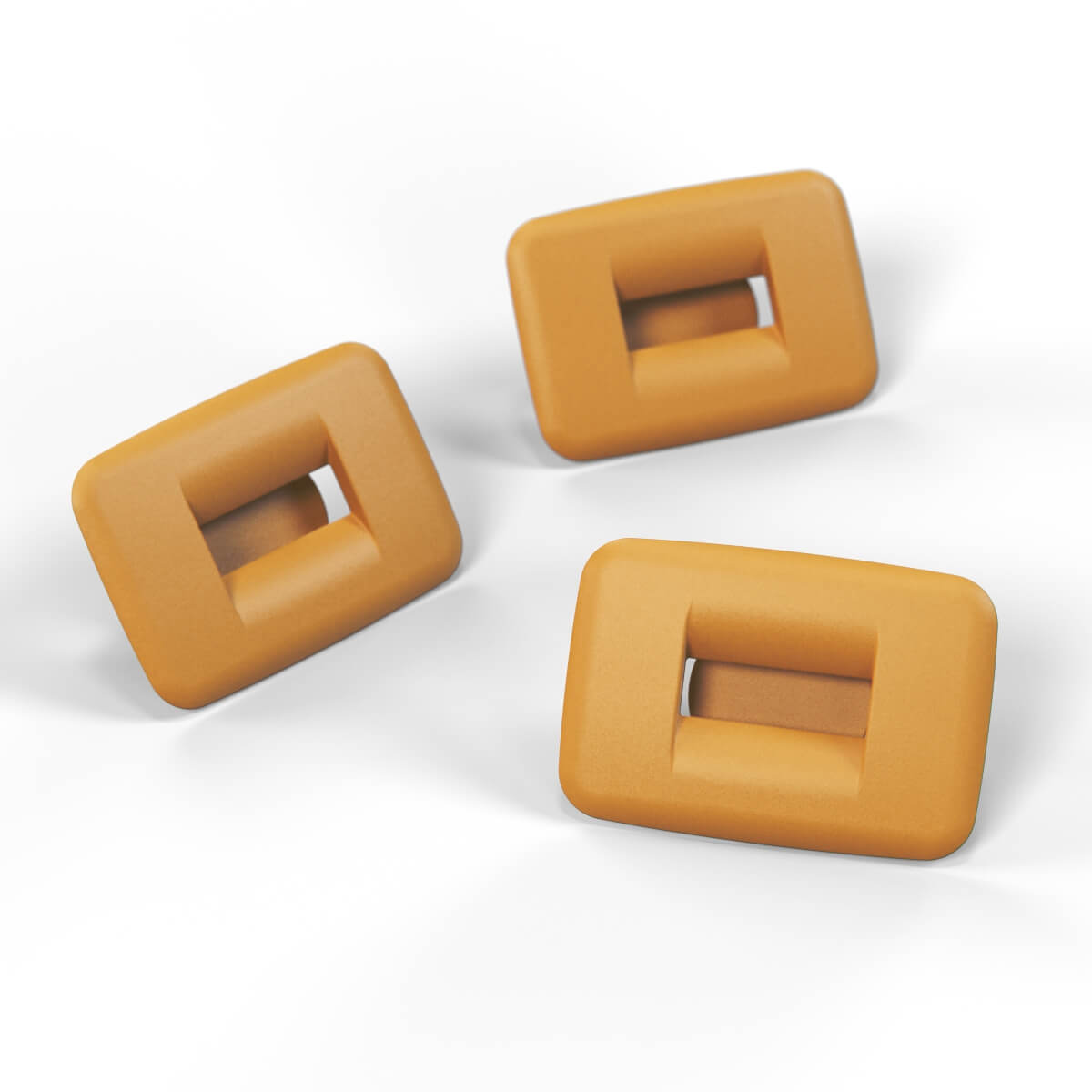Volvo 850 940 960 S90 Interior Roof Headliner Clip Set Of 3 All Colours 9137959 — Brown (Volvo)