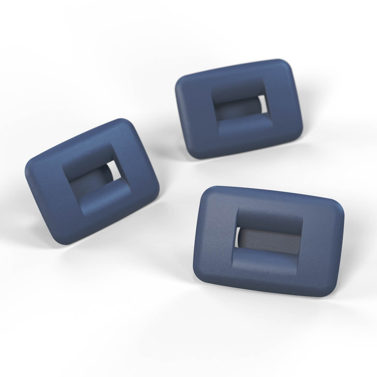 Volvo 850 940 960 S90 Interior Roof Headliner Clip Set Of 3 All Colours 9137959 — Blue (Volvo)