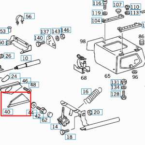 Mercedes W463 Seat Panel Left or Right (G-Class, W460, W461, 4639100039) — view 14