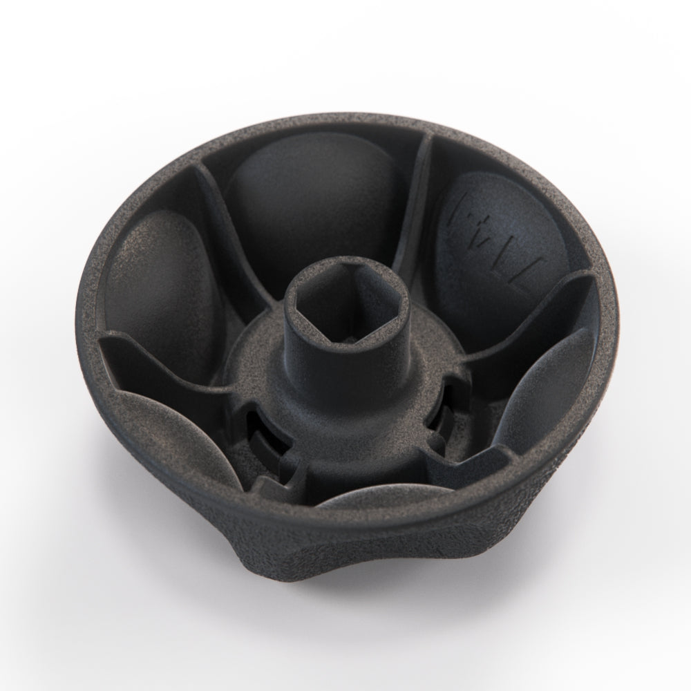 Alfa Romeo Brera Seat Recline Knob Adjuster with Cover (Black, 184716100 & 184716200) — view 3