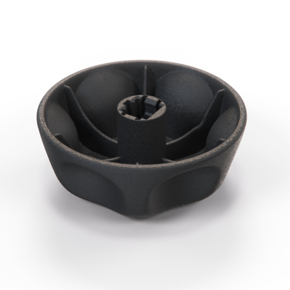 Alfa Romeo 147 156 GT Front Seat Knob Upper Black (183461960 / 183461971) — view 3