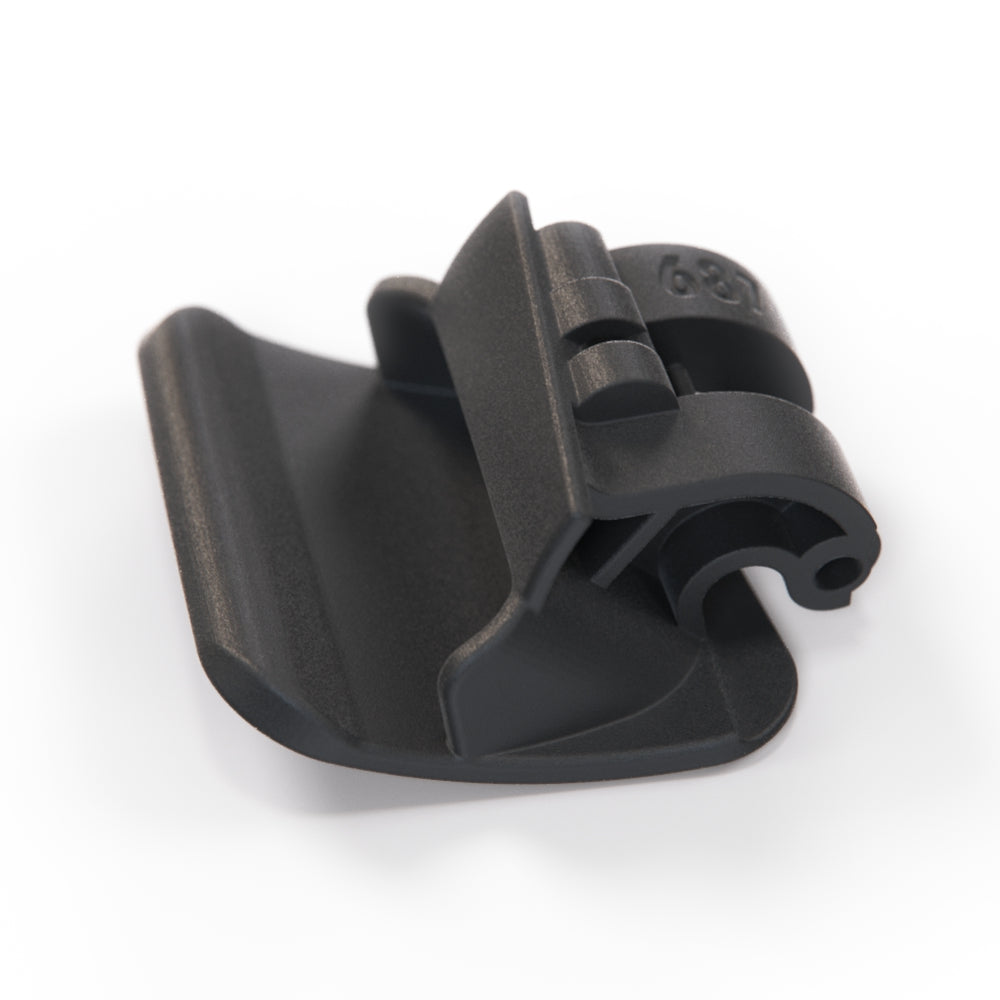 Alfa Romeo GT Brera Front Seat Release Lever Trim (Black, Left or Right, 183548860 / 184047060) — view 2