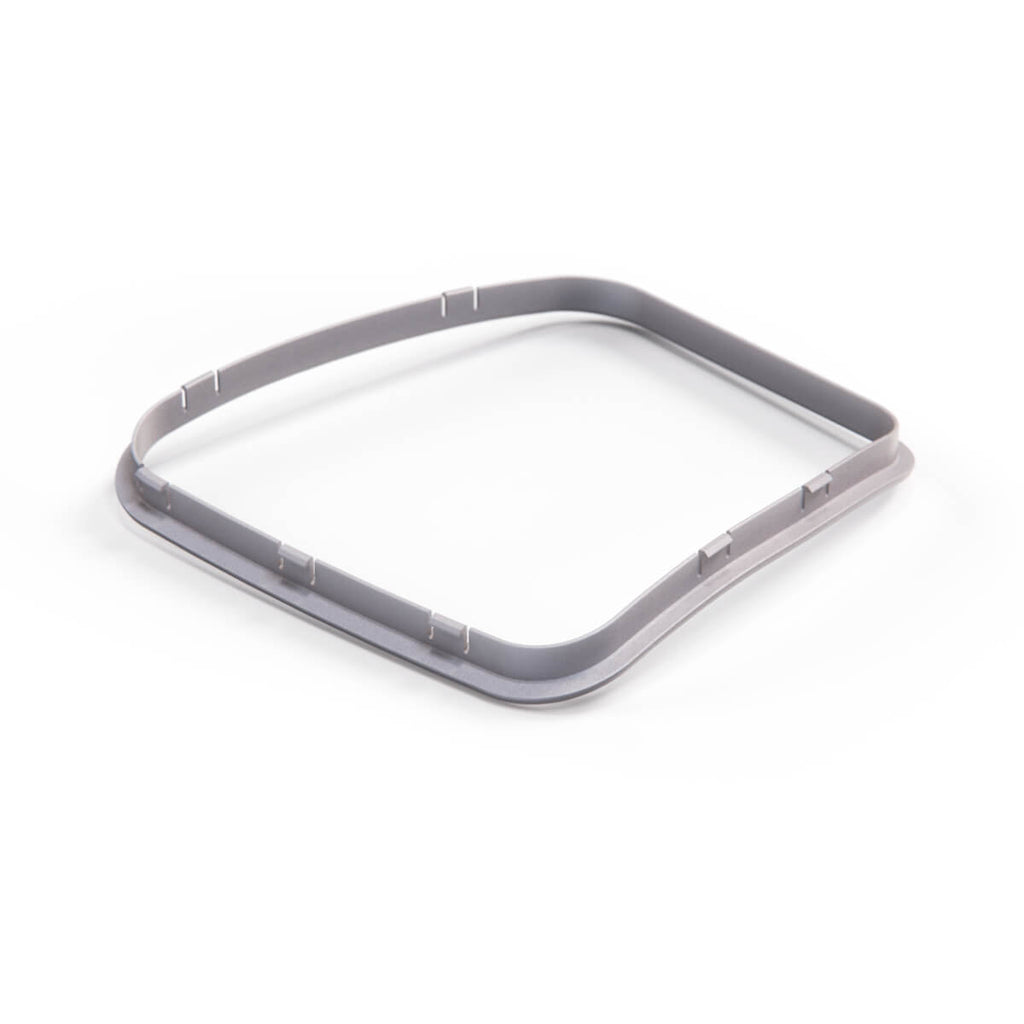 Alfa Romeo 159 / Brera / Spider 939 Manual Shifter Frame Trim LHD or RHD Silver / Gloss Black (156078676 / 156065935) — view 3