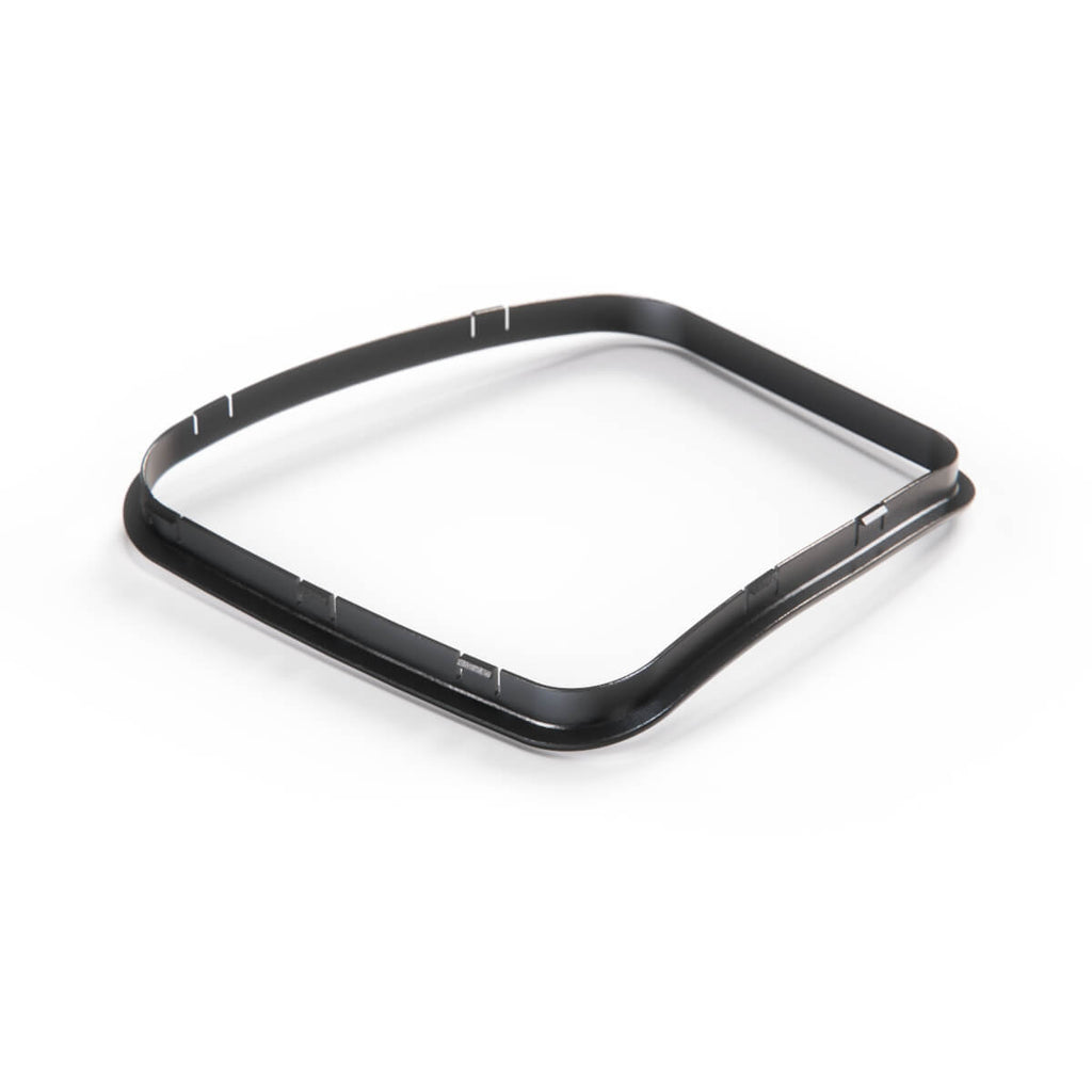 Alfa Romeo 159 / Brera / Spider 939 Manual Shifter Frame Trim LHD or RHD Silver / Gloss Black (156078676 / 156065935) — view 6