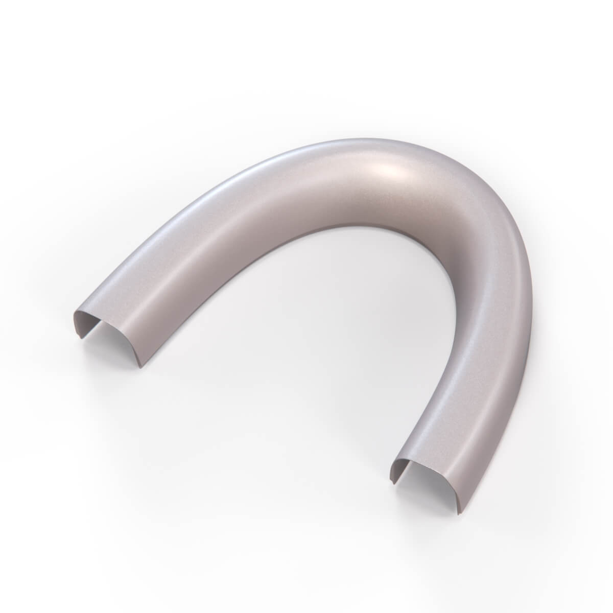 Alfa Romeo 939 Spider Rollbar Hoop Cover Trim Silver Mat / Gloss Black (156072681 / 156052272)