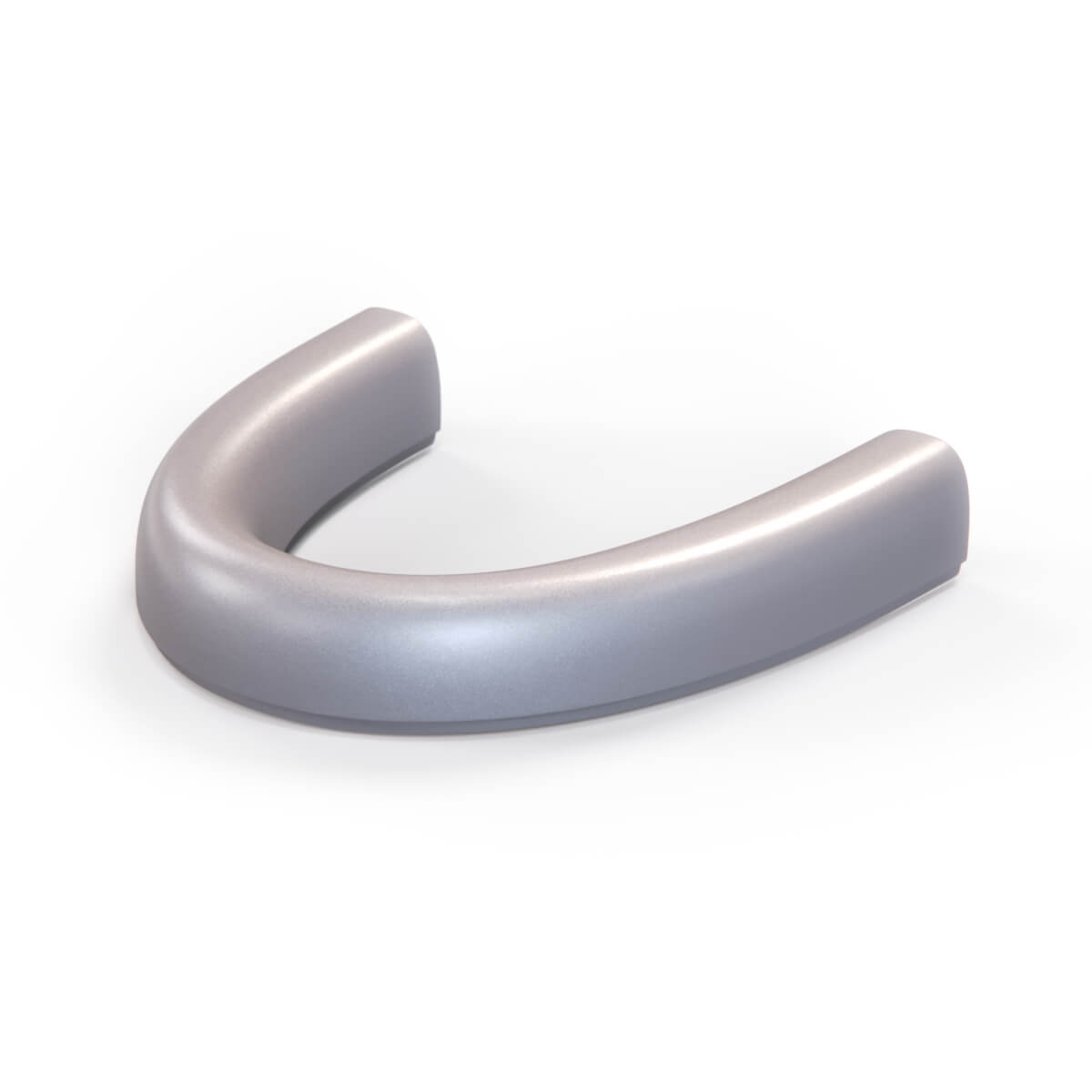 Alfa Romeo 939 Spider Rollbar Hoop Cover Trim Silver Mat / Gloss Black (156072681 / 156052272) — view 2