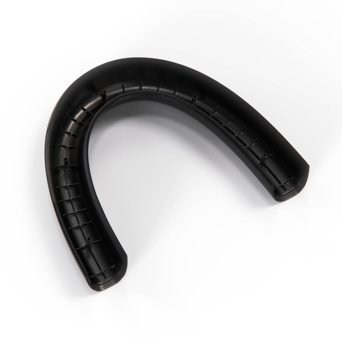 Alfa Romeo 939 Spider Rollbar Hoop Cover Trim Silver Mat / Gloss Black (156072681 / 156052272) — view 6