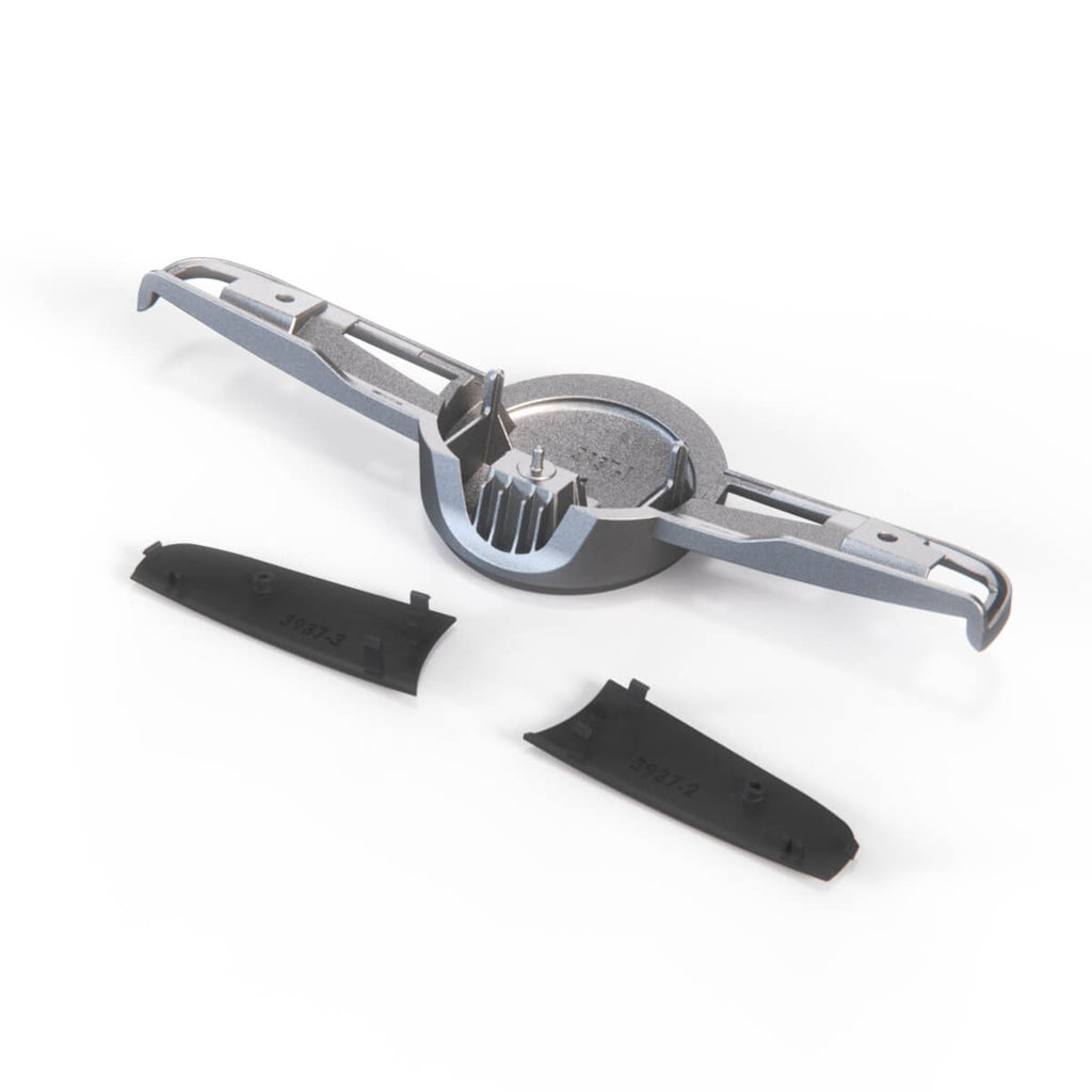 Alfa Romeo Brera / 939 Spider Front Bonnet Grille Badge Emblem Trim Chrome (156067471 / 6000630115) — view 3
