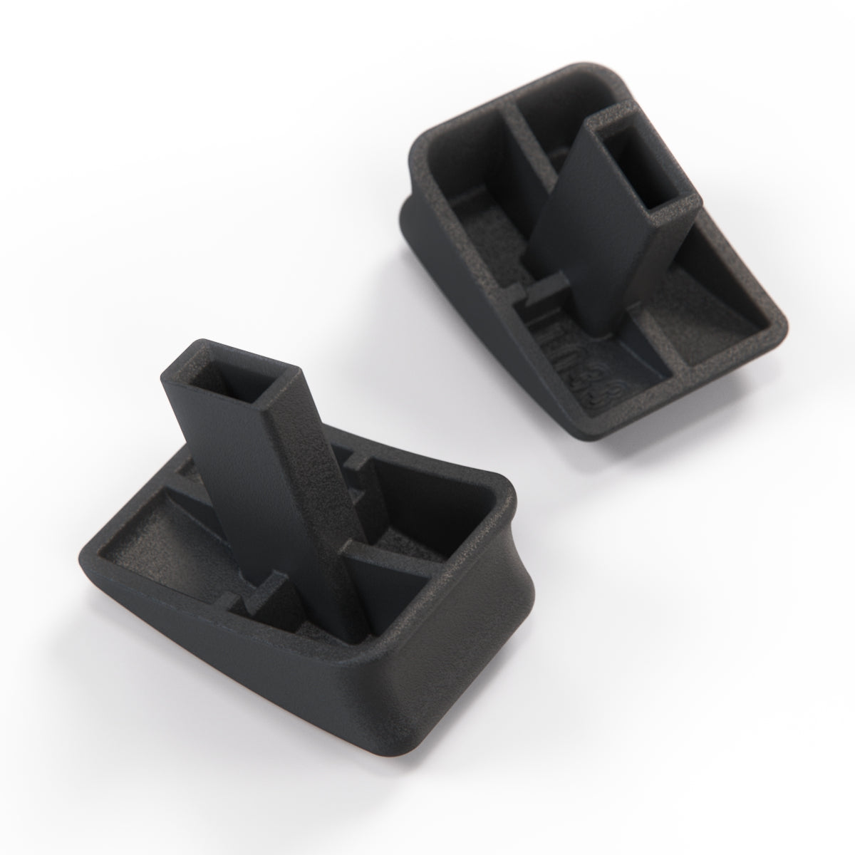 Alfa Romeo Fiat Coupe Seat Tilt Mechanism Knob Set of 2 Black (120163080) — view 3