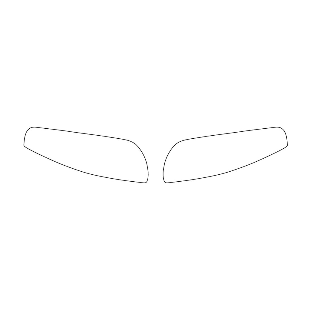Alfa Romeo GT Headlights – PPF Paint Protection Film Precut – Set of 2 Left or Right — view 3