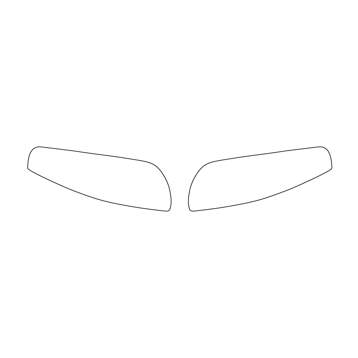 Alfa Romeo GT Headlights – PPF Paint Protection Film Precut – Set of 2 Left or Right — view 3