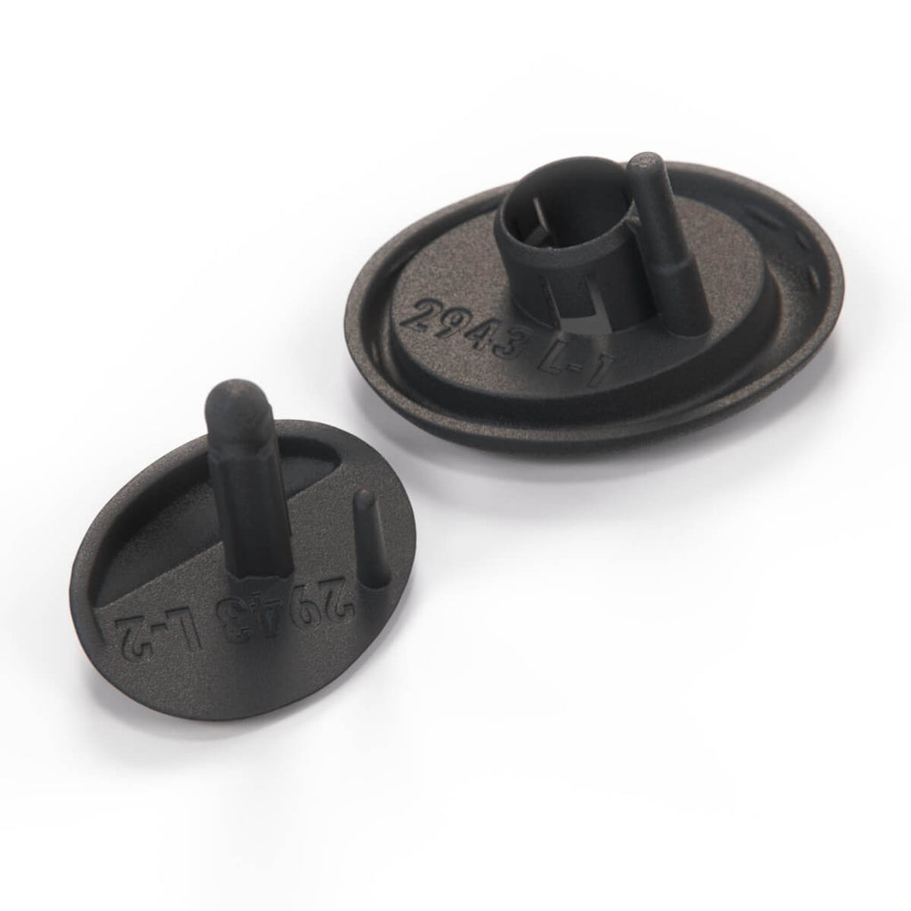 Alfa Romeo GT Headrest Adjustment Button and Frame Black (183423400 / 183423500) — view 3