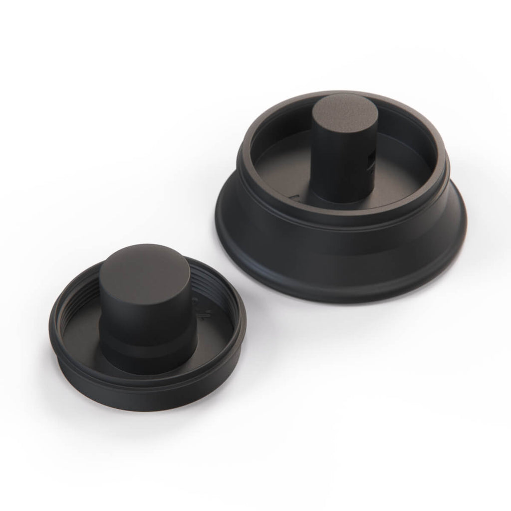 Alfa Romeo GTV 6 Fist Fuel Cap with Insert Black — view 4