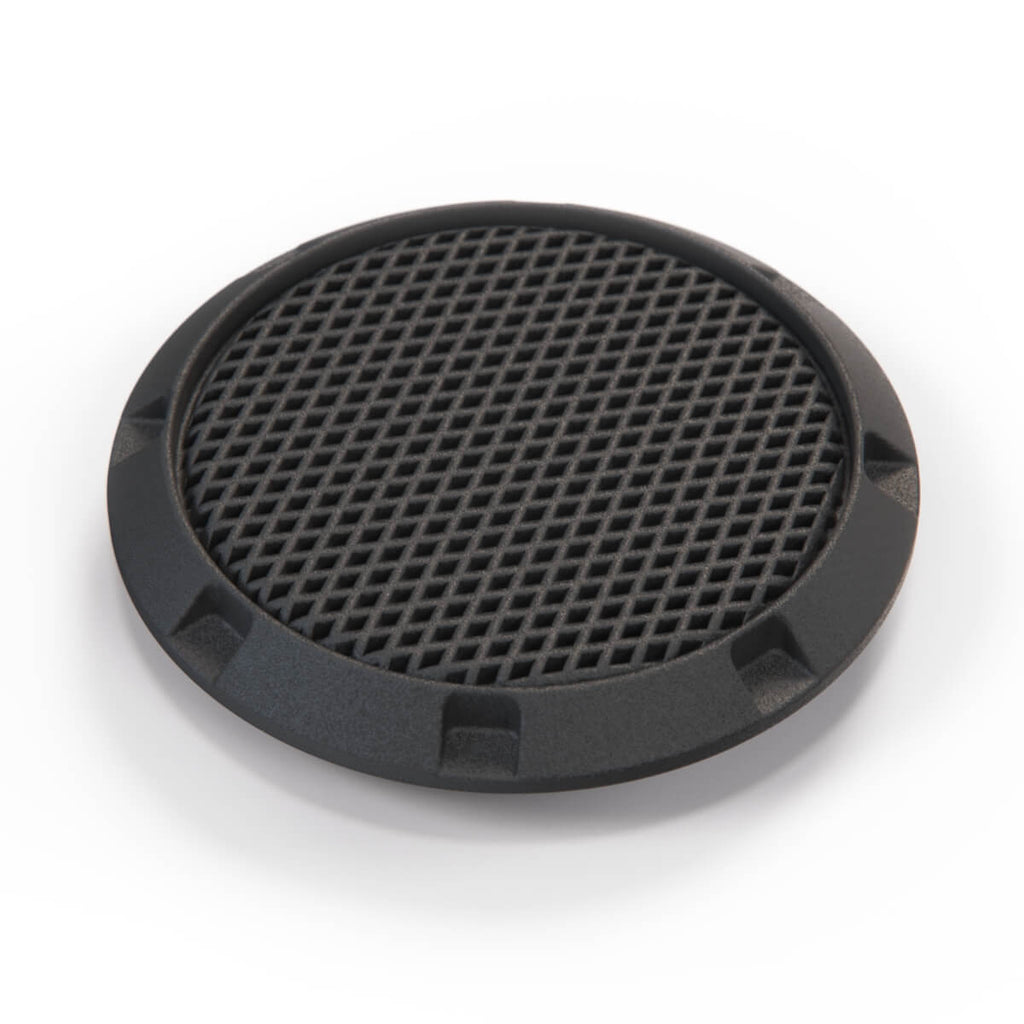 Alfa Romeo GTV Spider Door Tweeter Cover Grille Black (60577723) — view 2