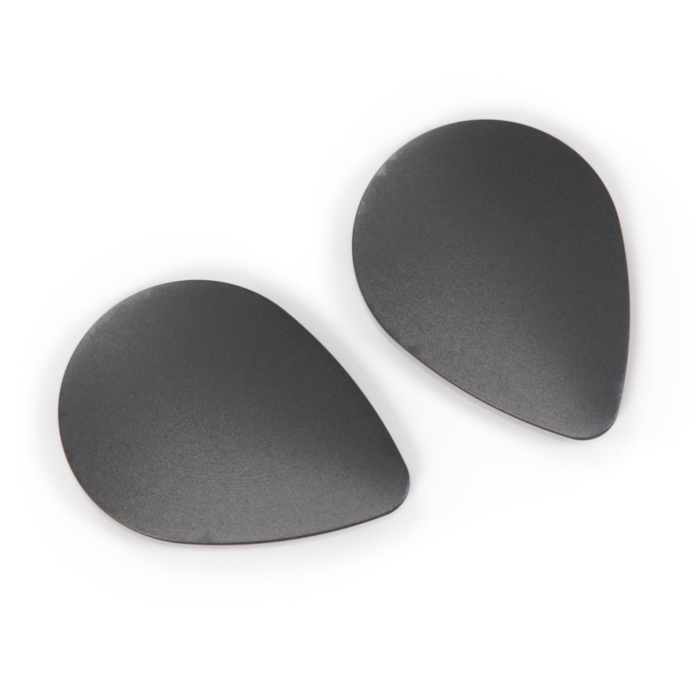 Alfa Romeo Spider GTV Montreal Seat Mechanism Side Cover Set of 2 Black — view 2