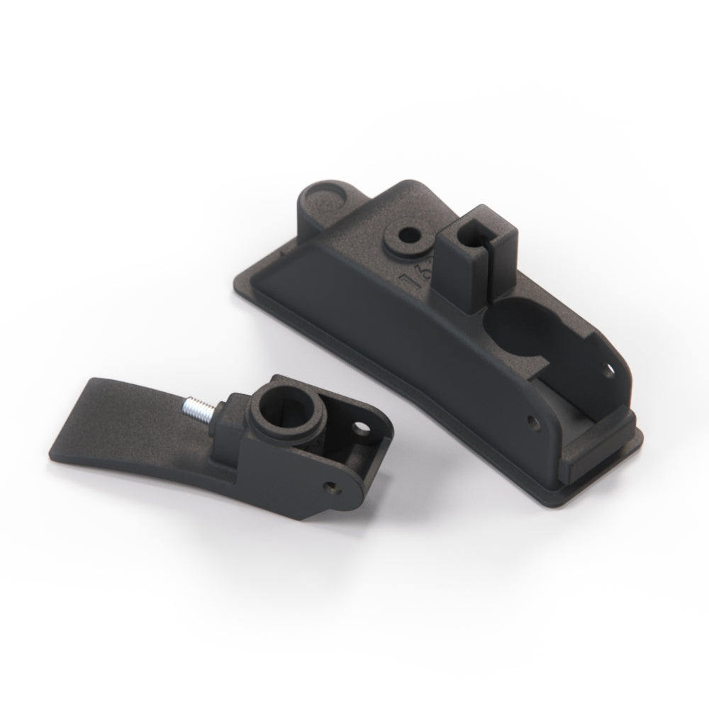 Alfa Romeo Spider Maserati Biturbo Trunk & Fuel Door Release Handle Black (314720007) — view 4
