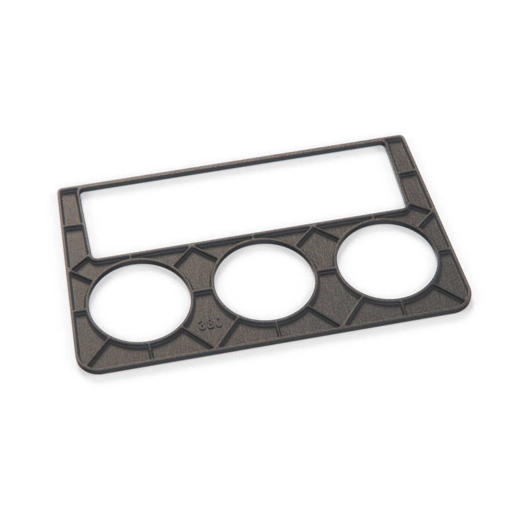 Alfa Romeo Spider S3 Dashboard Cover FacePlate (52mm Gauges or Air Vents) — view 2
