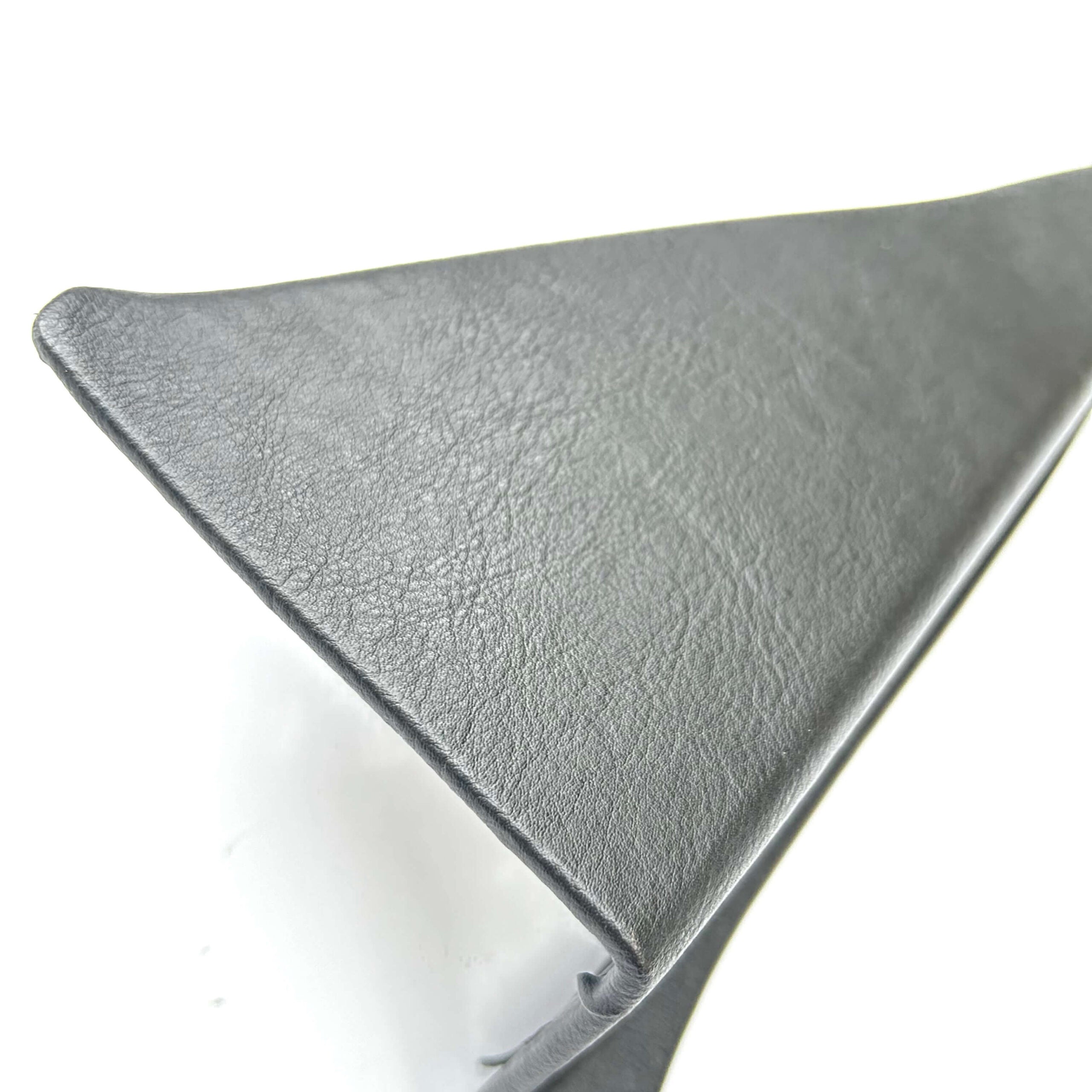 Alfa Romeo Spider S3 S4 Front B-pillar Interior Trim Cover Black Leather Left or Right — view 3