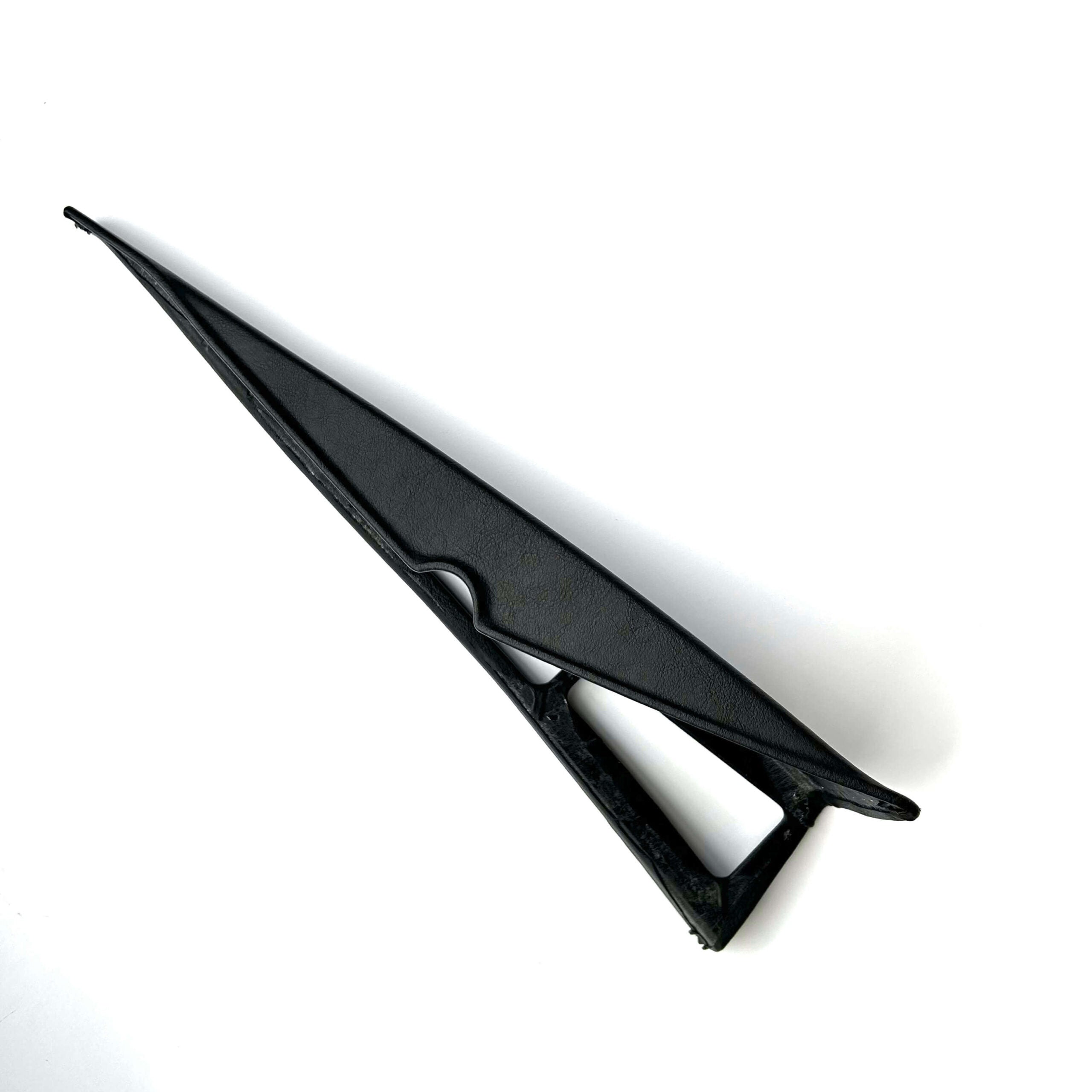 Alfa Romeo Spider S3 S4 Front B-pillar Interior Trim Cover Black Leather Left or Right — view 4